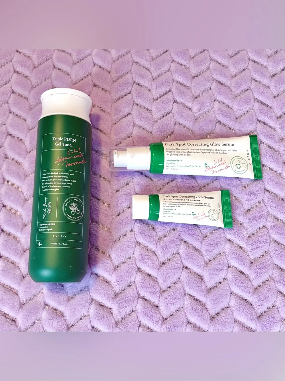 NWT AXIS-Y Korean Skincare 3 Pack